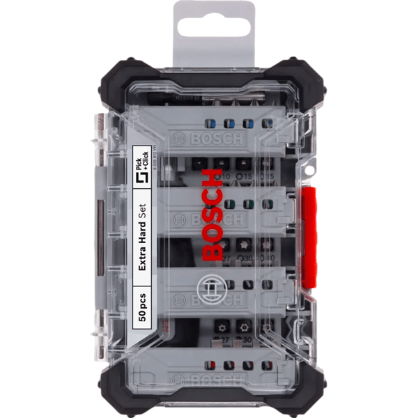 BOSCH PROFESSIONAL Skruvmejselbitssats - Extra hård - 50 delar - 25 mm