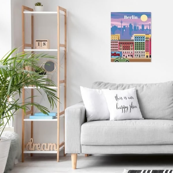CreArt 24x30 cm Berlin, Vuxen, Paint by Numbers, 25521, Ravensburger