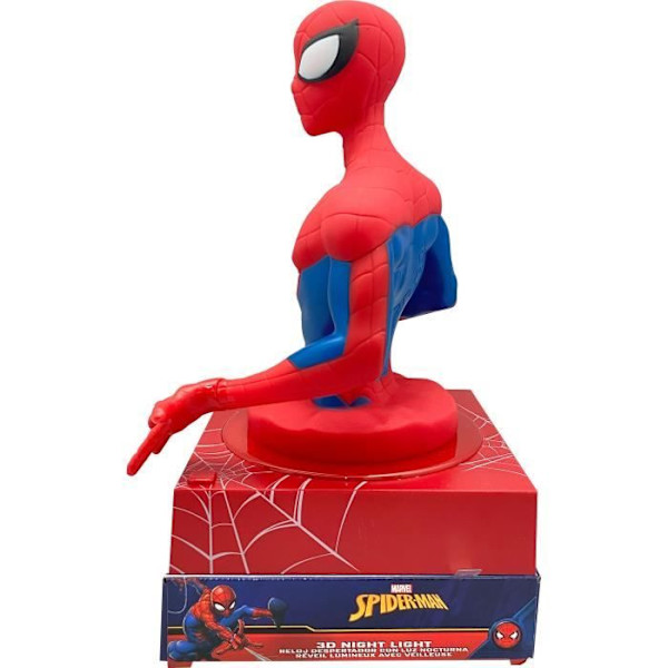 Spiderman 3D-figur väckarklocka - BARN LICENSERING - SPD3621