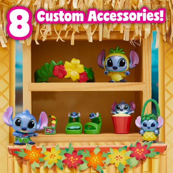 Doorables Stitch-docka, Doorables Disney, samlardockor, från 5 år