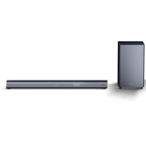 3.1-kanals soundbar med Dolby Atmos - SHARP HT-SBW460 - Bluetooth 4.2 - Grå