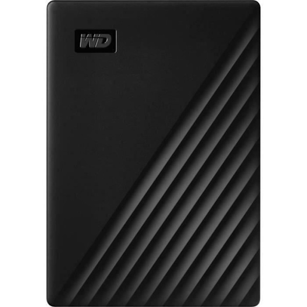 WD - Extern hårddisk - My Passport  - 5TB - USB 3.2 (WDBPKJ0050BBK-WESN)