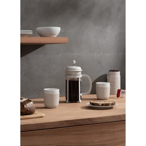 Bodum 1908-913 - KAFFEBRYGGARE - JAVA French Press Kaffebryggare Vit 1 L