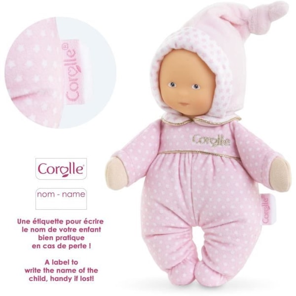 Doudou - COROLLE - Babidoux Reves d'Étoiles - 20 cm - Från födseln