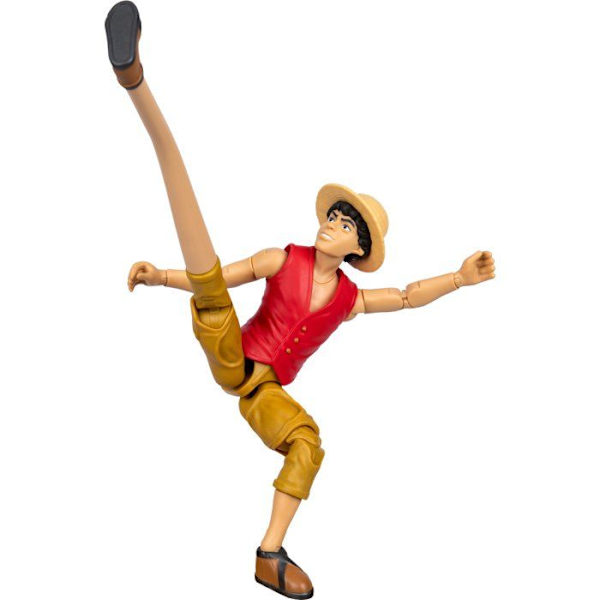 Ledad figur - ONE PIECE - Luffy - 15 cm - Från 4 år