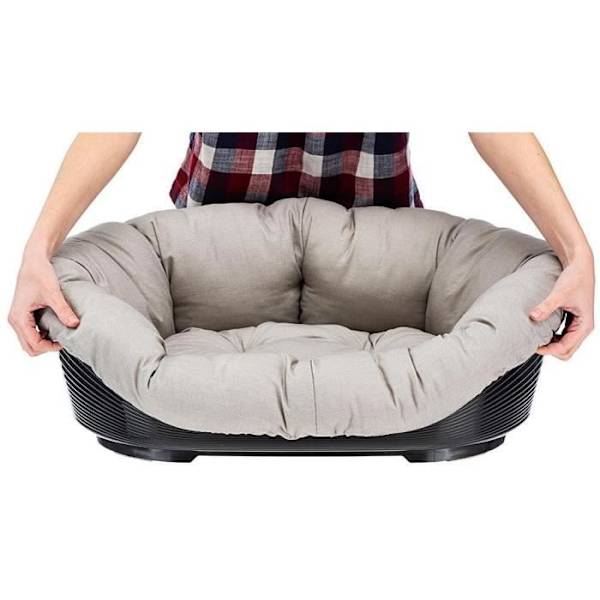 Korg - FERPLAST - SOFFA 2 - Med mönstrad kudde 1