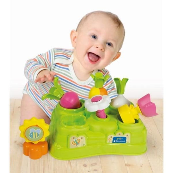CLEMENTONI Baby - Min första trädgård - Spel för tidig inlärning - Första aktiviteter