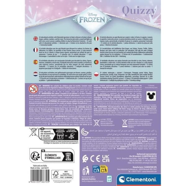 CLEMENTONI - Quiz - Fryst
