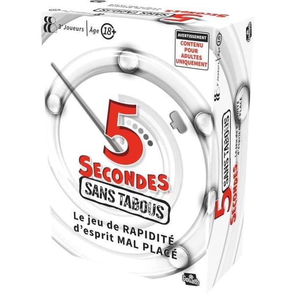 5 sekunder utan tabun - Partyspel - GOLIATH - 18+