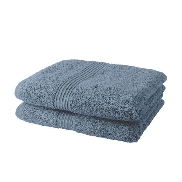 Set med 2 TODAY handdukar 50x90 cm 100% Bomull - Denim