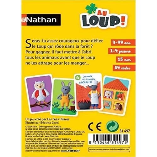 NATHAN - Au Loup - Kortspel