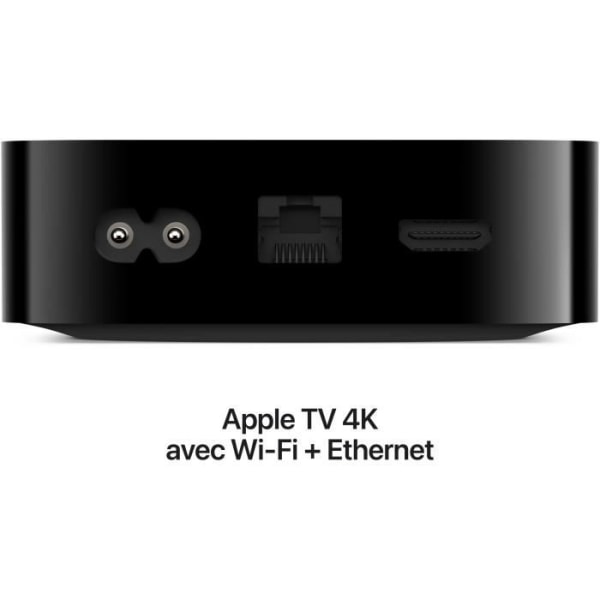4K TV -låda - Apple - 128 GB - WI -FI+Ethernet - svart