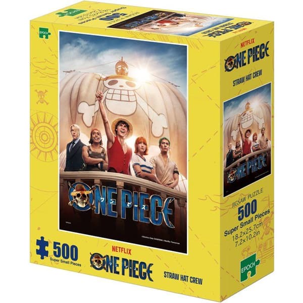 One Piece Straw Hat Crew Pussel 500 supersmå bitar - EPOCH Pussel - 5282A