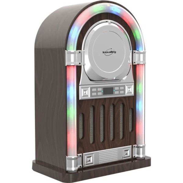INOVALLEY RETRO13N Juke Box - CD-spelare - Bluetooth