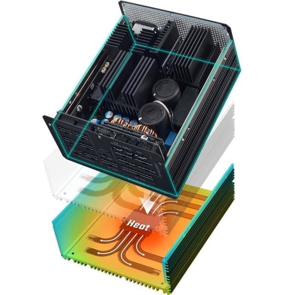 Nätaggregat - COOLER MASTER - X Silent Edge Platinum 1100W 230V - 80 Plus - ATX 3.1