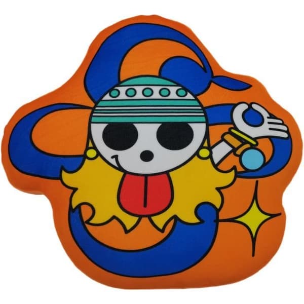3D-kudde - ONE PIECE - Skull Nami - Mikrofiber - 40 cm