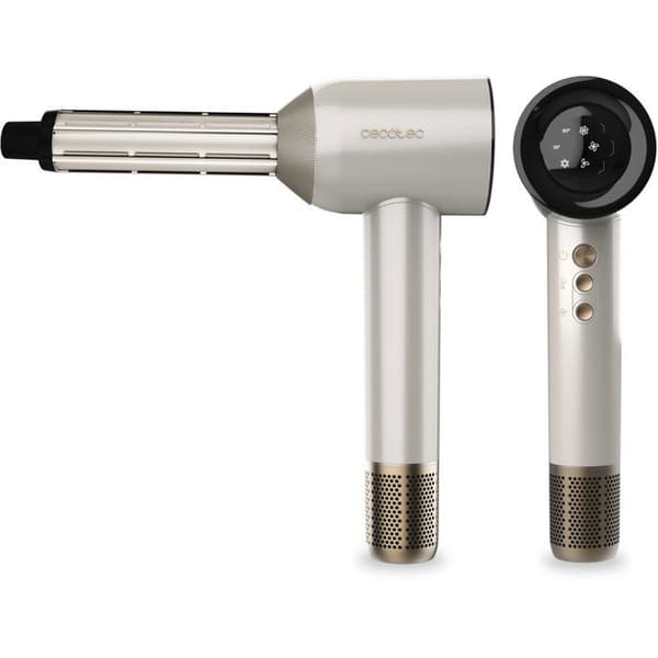Hårtork - CECOTEC - DryGlam Waves Champagne - 1600 W