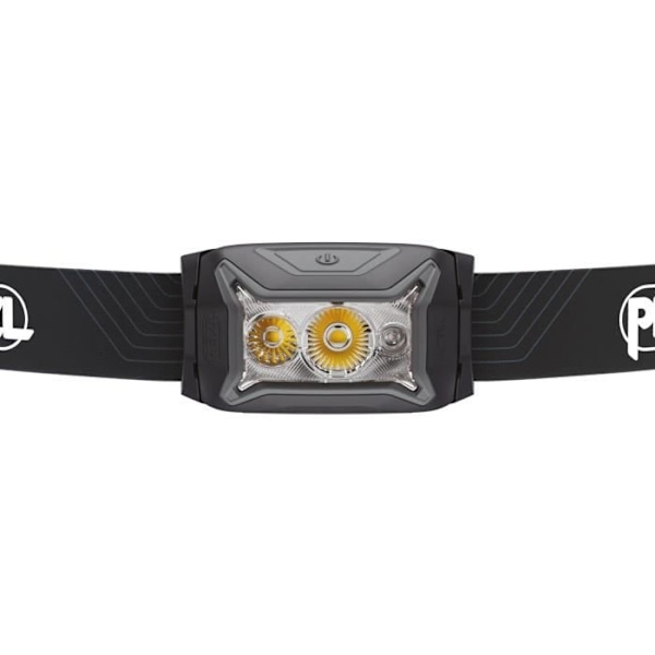 Pannlampa - PETZL - ACTIK - Löpning / Trekking - 450 lumen - 3 AAA/LR03-batterier ingår - Grå