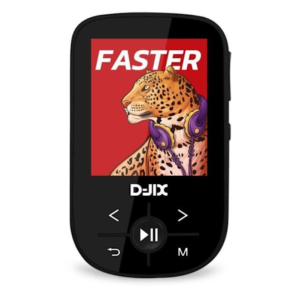 MP4-spelare - LOGICOM - C100 - 4 GB - Bluetooth 4.0 - Svart Svart
