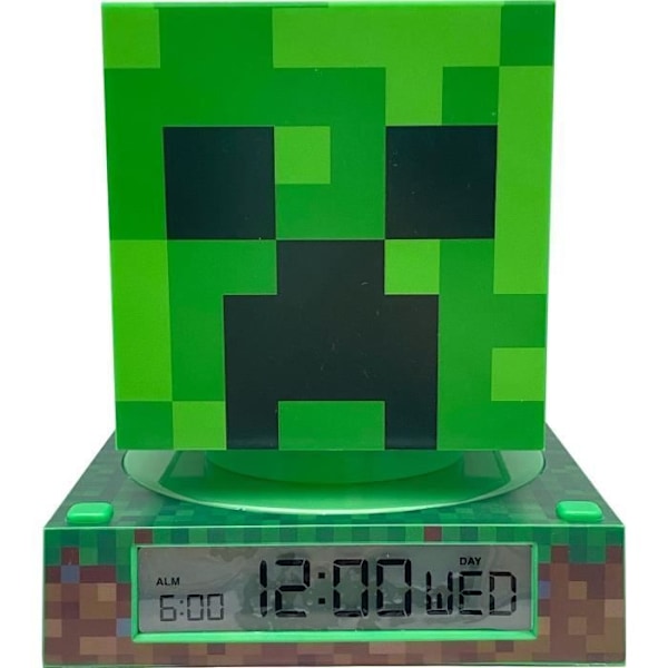 Minecraft 3D-figur väckarklocka - BARN LICENS - MIN3020