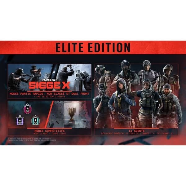 Rainbow 6 Siege X - Elite Edition - PS5-spel