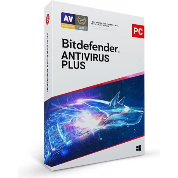Bitdefender Antivirus Plus - 3 datorer - 2 år