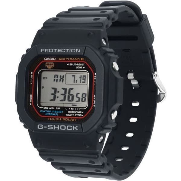 Klocka - CASIO - G-Shock The Origin - Solfunktion - Stöttålig - Svart män