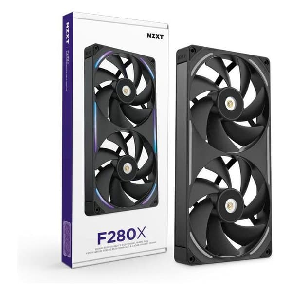 NZXT F280X Core Single Frame PC-fläkt (RF-U28PN-B1) - Ø 280 mm