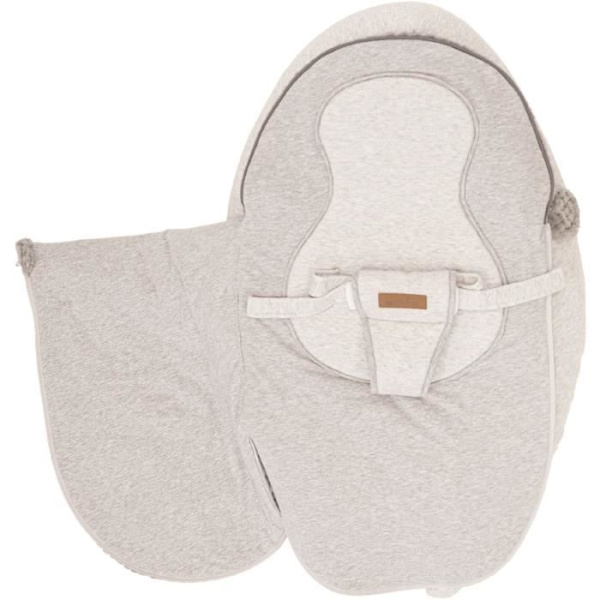 Domiva NOVA multifunktionell amningskudde - 202 cm - 4 i 1 - Soft nova - Pearl