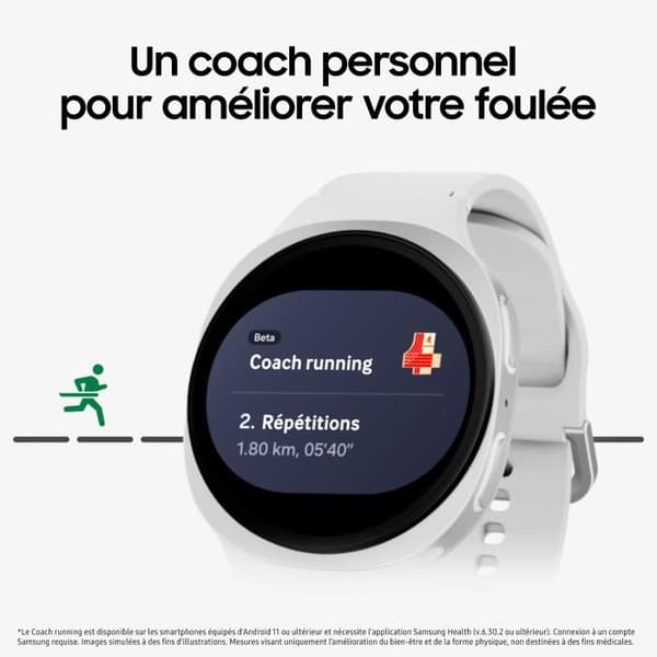 Samsung Galaxy Watch8 Bluetooth Smartklocka 44mm Silver