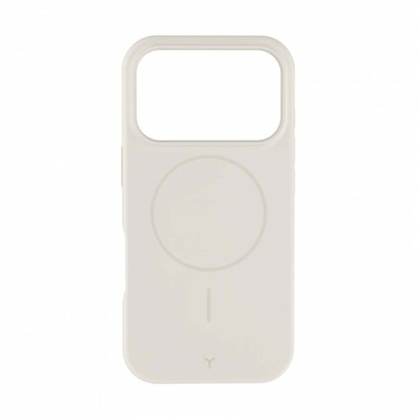 MagSafe-skal - iPhone 17 Pro - Förstärkt silikon - Vit