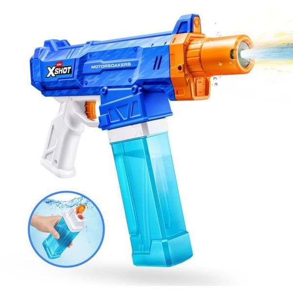 Vattenpistol - ZURU XSHOT - Snabbfylld motoriserad vattenpistol - Från 8 år