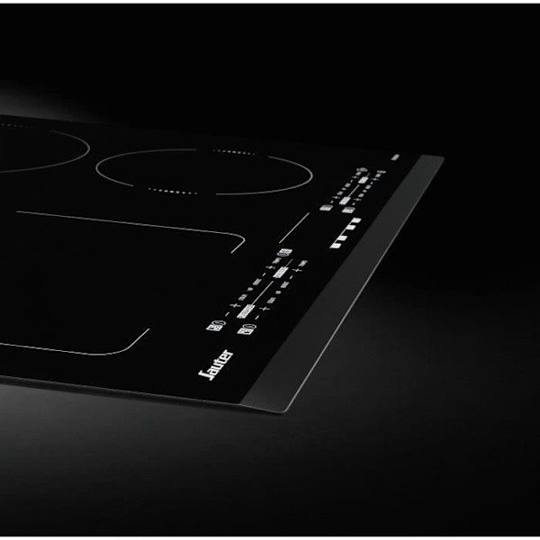 SAUTER SPI4664B Induktion Kokplatta - 4 brännare - 7200W - L60 x D51cm - Glasbeläggning - Svart