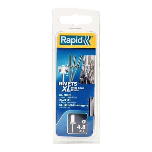 RAPID nitar XL Ø4,8 x 12 mm 40 st