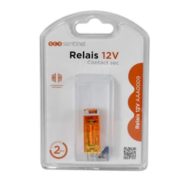 SCS SENTINEL 12 V relä torr kontakt