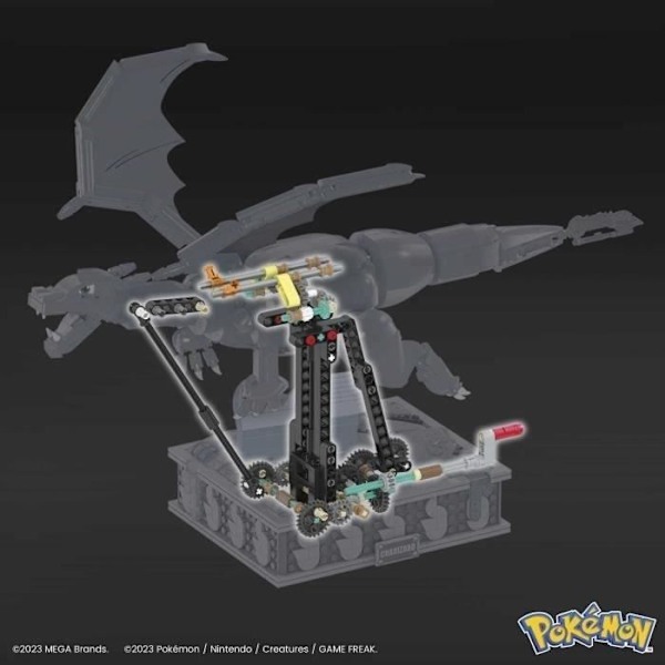 RÖRANDE CHARICON - MEGA - HMW05 - LICENSERADE MEGABLOKS BYGGSTEGLAR