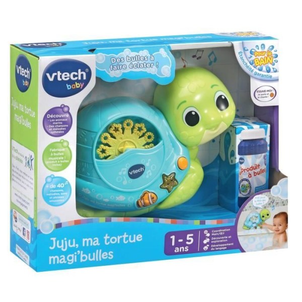 VTECH JUJU MY TURTLE MAGI BUBBLAR