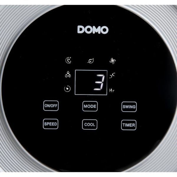 Luftkylare - DOMO - DO159A - 9,6 W - Oscillation - 3 hastigheter