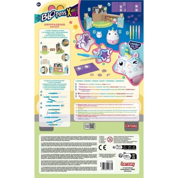 Blopens XTRA - LANSAY - Happy Sacha - Squishy - Ålder 6