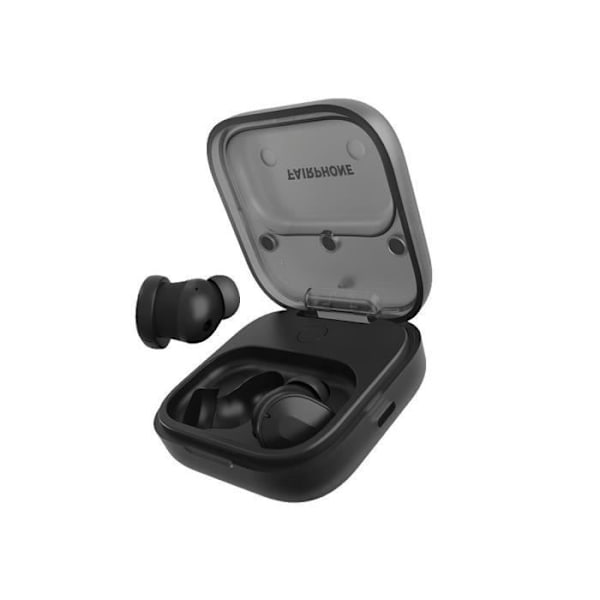 Trådlösa Bluetooth-hörlurar - FAIRPHONE - Fairbuds True Wireless Earbuds - Premium Sound - Byggda för att hålla - Svart