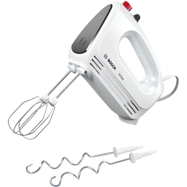 BOSCH CleverMixx MFQ22100 Mixer - 375W - 4 hastigheter + puls - vit/silver