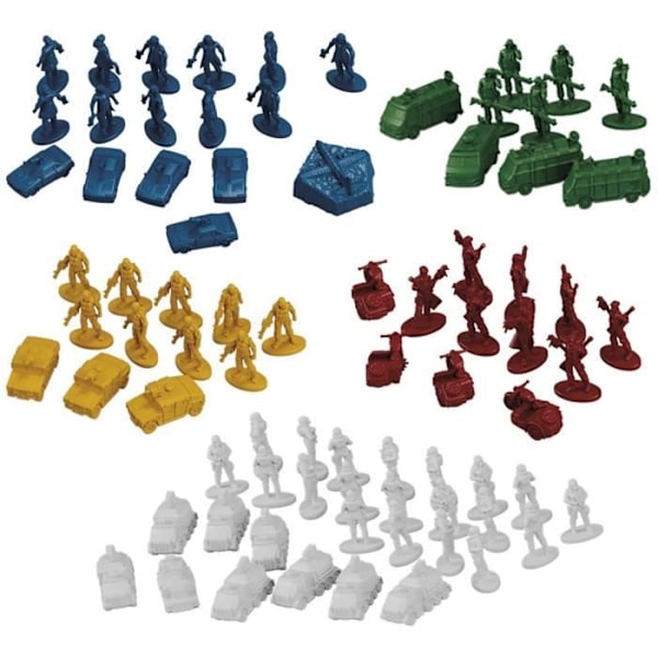 Risk Shadow Forces, strategispel, Legacy brädspel för familjer och vuxna, i åldern 13, 3 till 5 spelare, Avalon Hill