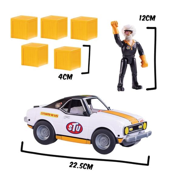 Crash Racing Car - BANDAI - Stuntman Stu - COSS8200