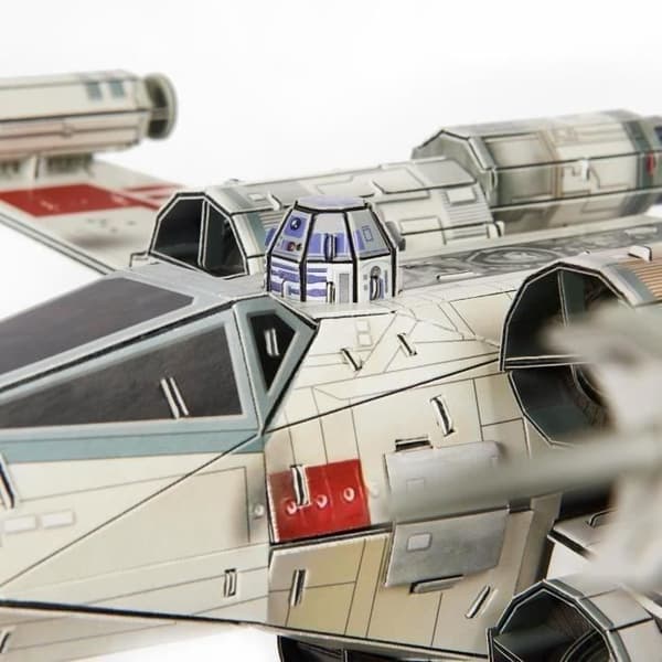 Star Wars - X-WING FIGHTER - 4D-modell att bygga - 28 cm