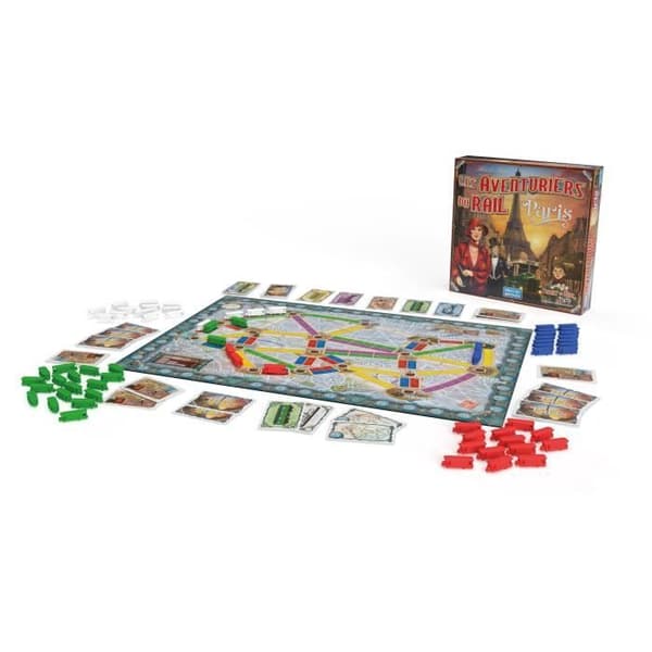 Rail Adventurers Paris - Asmodee - från 8 år och uppåt