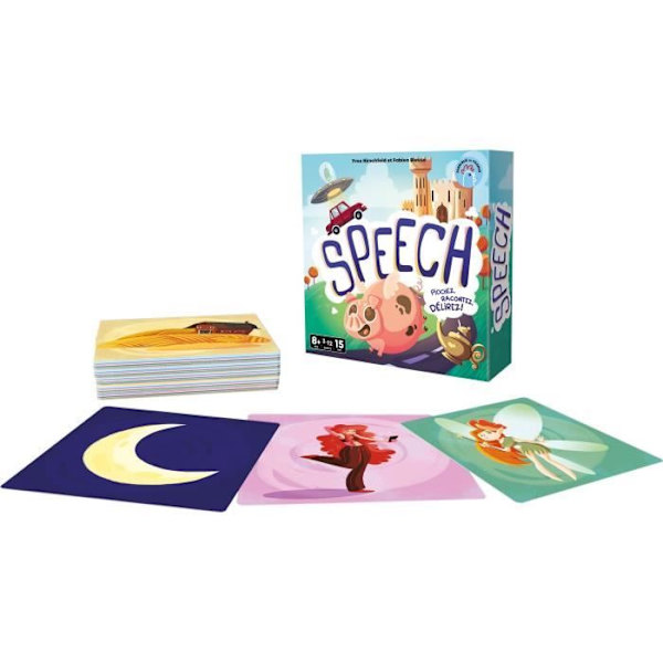 Tal - Asmodee - Uppfinn en berättelse - 4 spellägen - 15 minuter - Ålder 8 och uppåt
