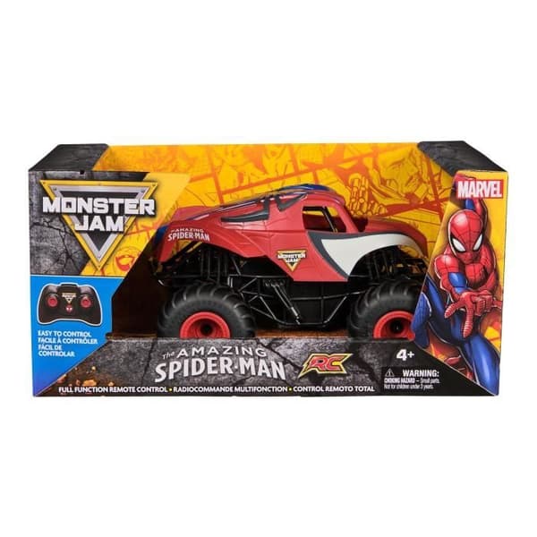 Spider-Man - Radiostyrt fordon - 1:24 - Monster Jam