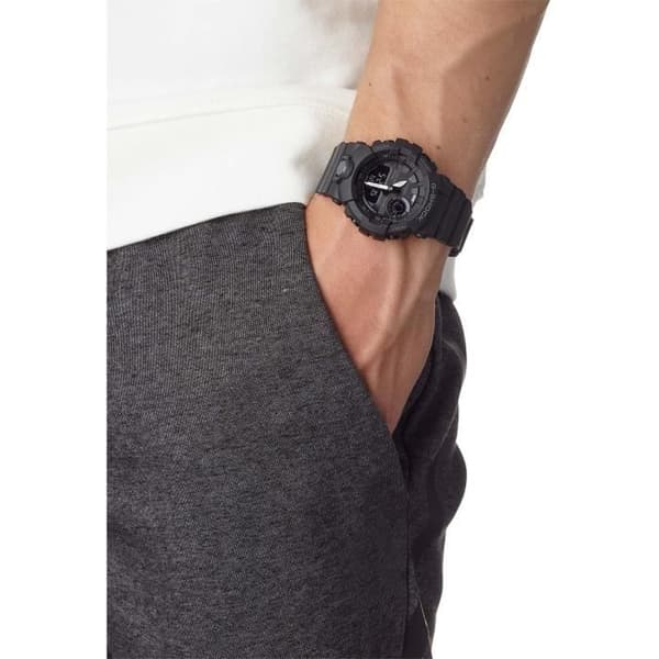 Klocka - CASIO - G-Shock G-SQUAD - Herr - Svart - Bluetooth Smart - Stötmotstånd