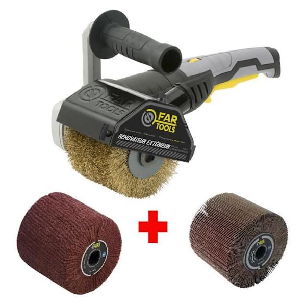 FARTOOLS - Renovator REX120C - Trä & Metall Special - Plana ytor