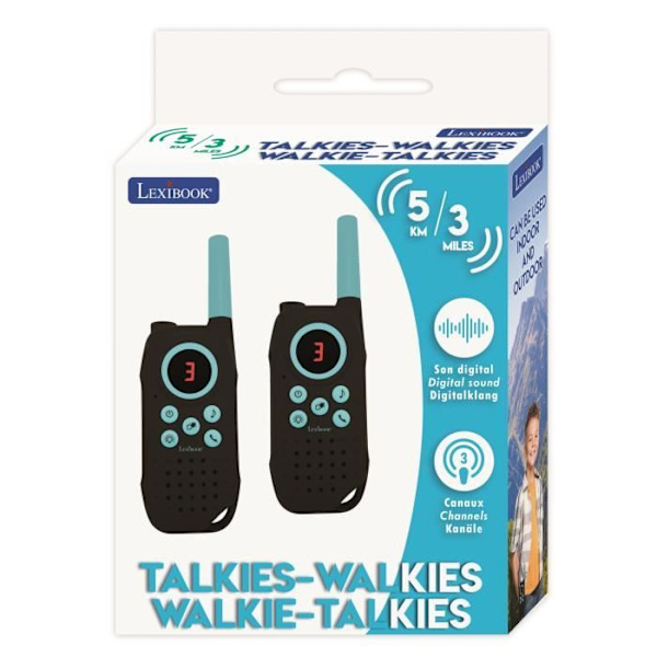 LEXIBOOK Walkie-Talkie 5 km - TW42